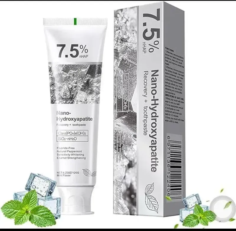 7.5% Nano Hydroxyapatite Teeth Whitening Toothpaste 120GM - Image 2