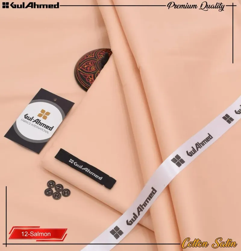 Men Cotton Sotton Plain Suit Orange Winter - Image 2