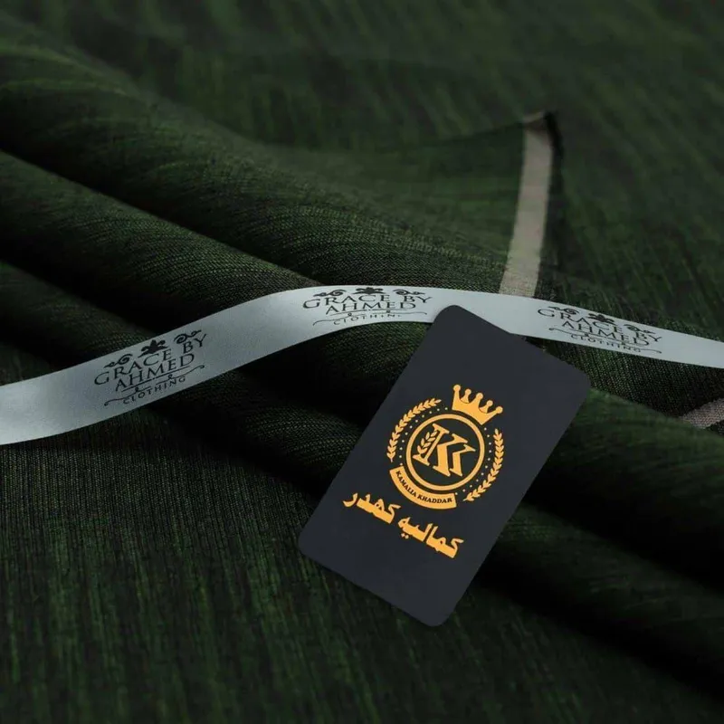 Men's Khaddar Green Suit Winter Casual Wear - Image 2