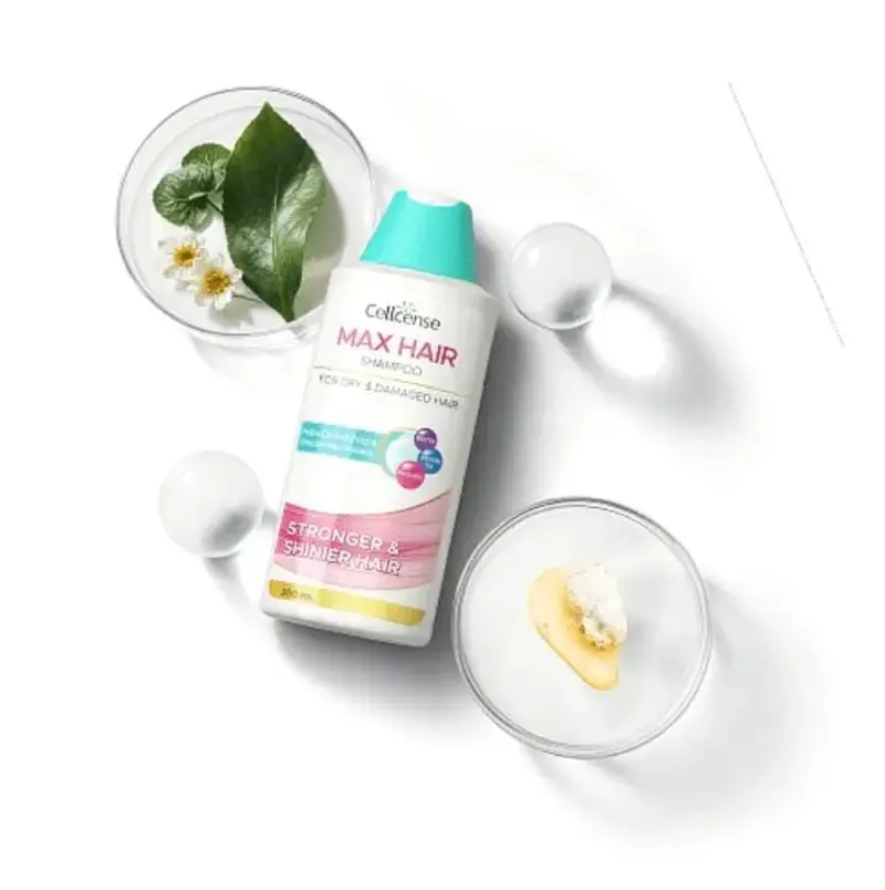 Cellcense Max Hair Shampoo(For Dry & Damaged Hair) - Image 4