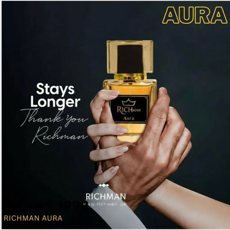 Aura Perfume for Men 50ml Long Lasting Spicy Oud Scent - Image 2