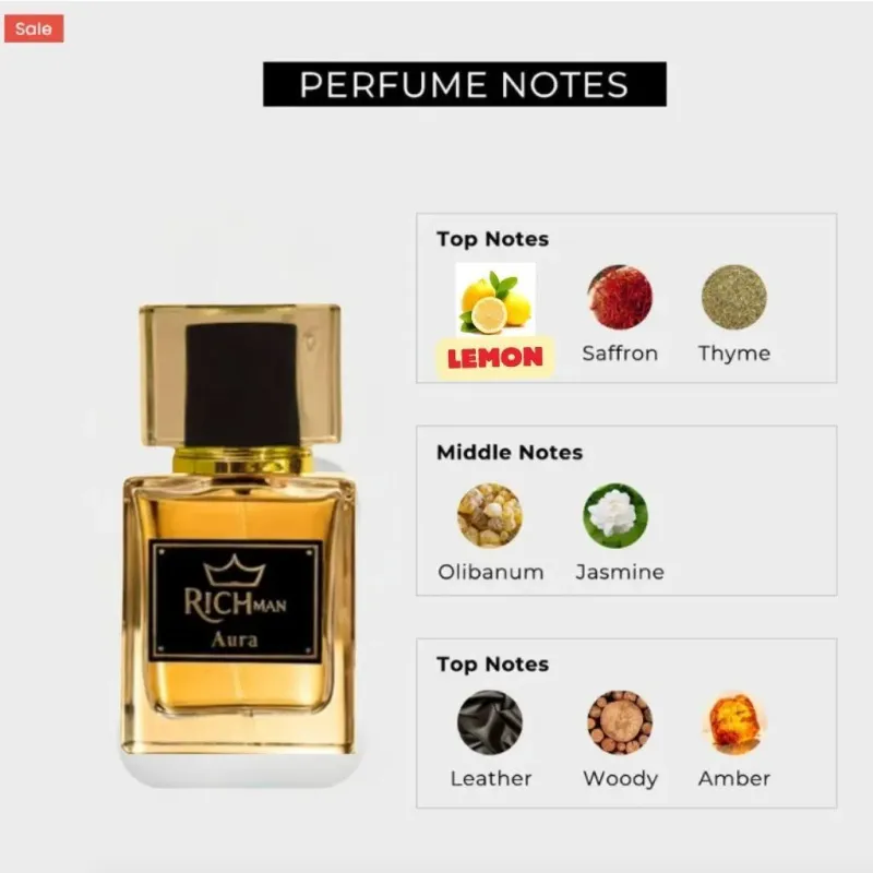 Aura Perfume for Men 50ml Long Lasting Spicy Oud Scent - Image 8