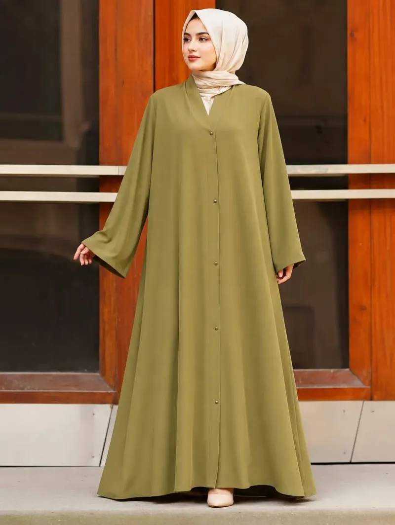 Georgette Plain Full Abaya