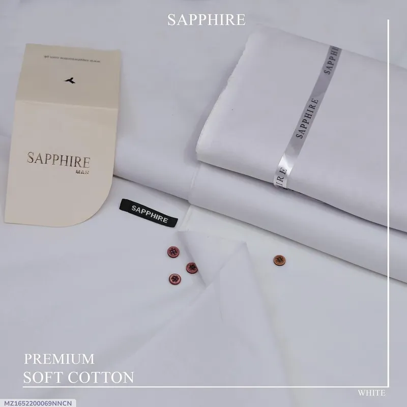 Premium White Cotton Suit for Men Summer Wear - Image 4