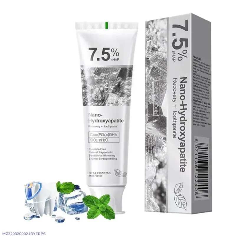 7.5% Nano Hydroxyapatite Teeth Whitening Toothpaste 120GM - Image 2