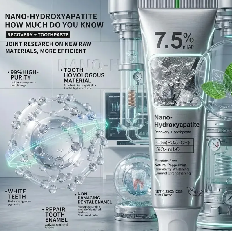 7.5% Nano Hydroxyapatite Teeth Whitening Toothpaste 120GM - Image 9