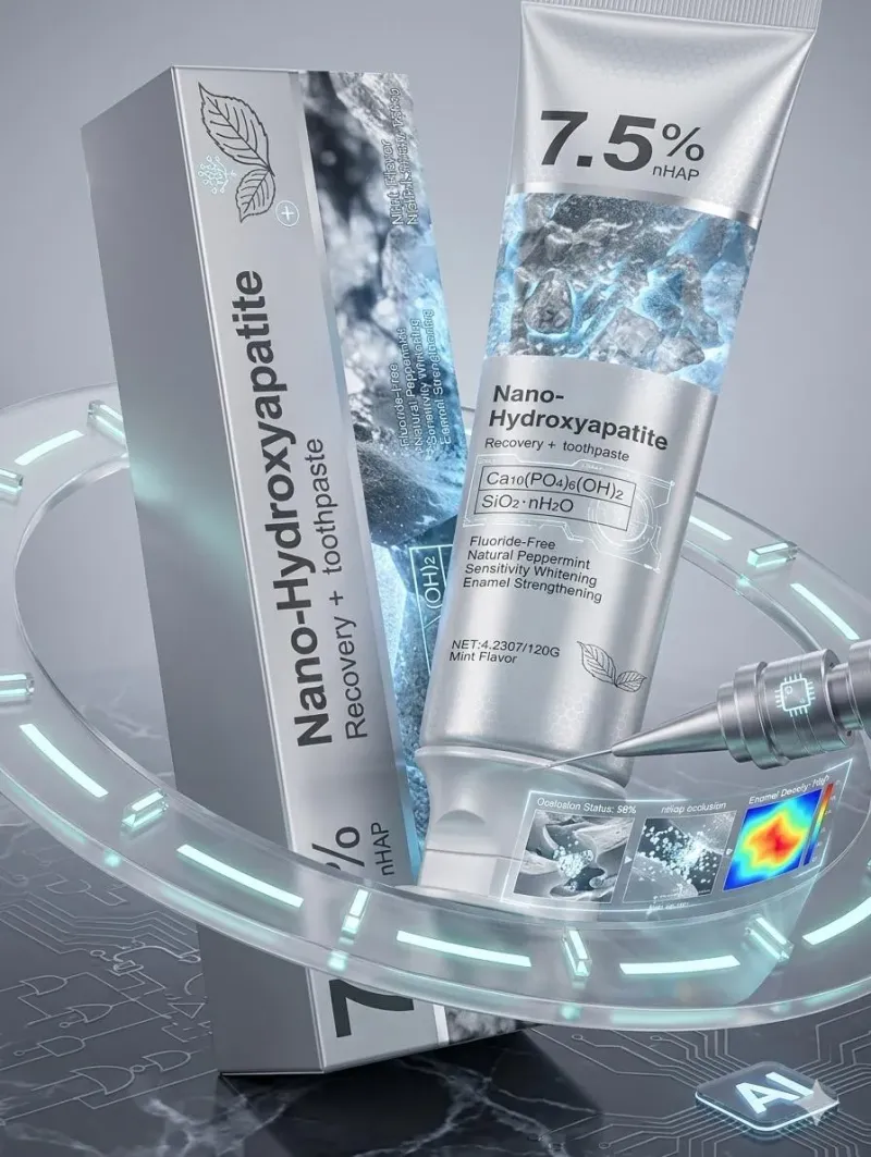 NanoHydroxapatite Teeth Whitening Toothpaste 7.5% - Image 2