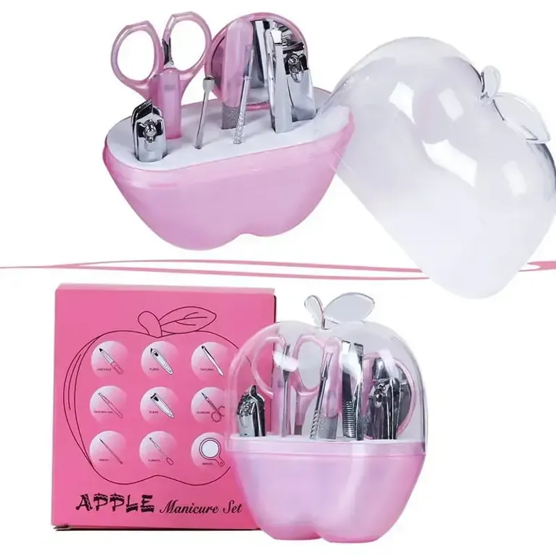 8 Pcs Apple Shape Manicure Kit - Image 5