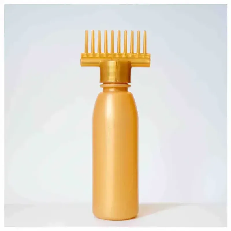 Hair Oil Applicator Comb Bottle 130ml - Image 4