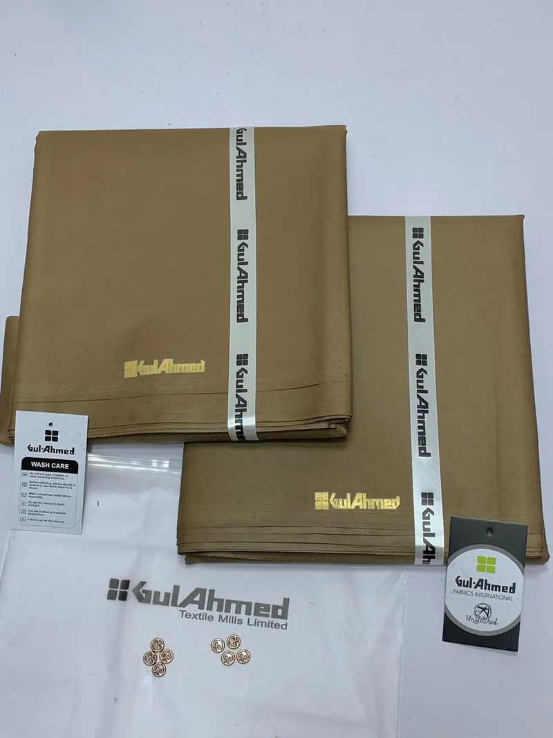 Premium Quality Brown Cotton Suit for Winter Pakistan