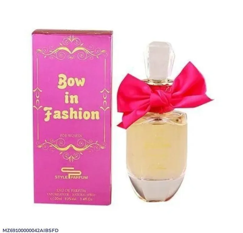 Bow in Fashion Perfume for Women 100ml Pink Bow - Image 4