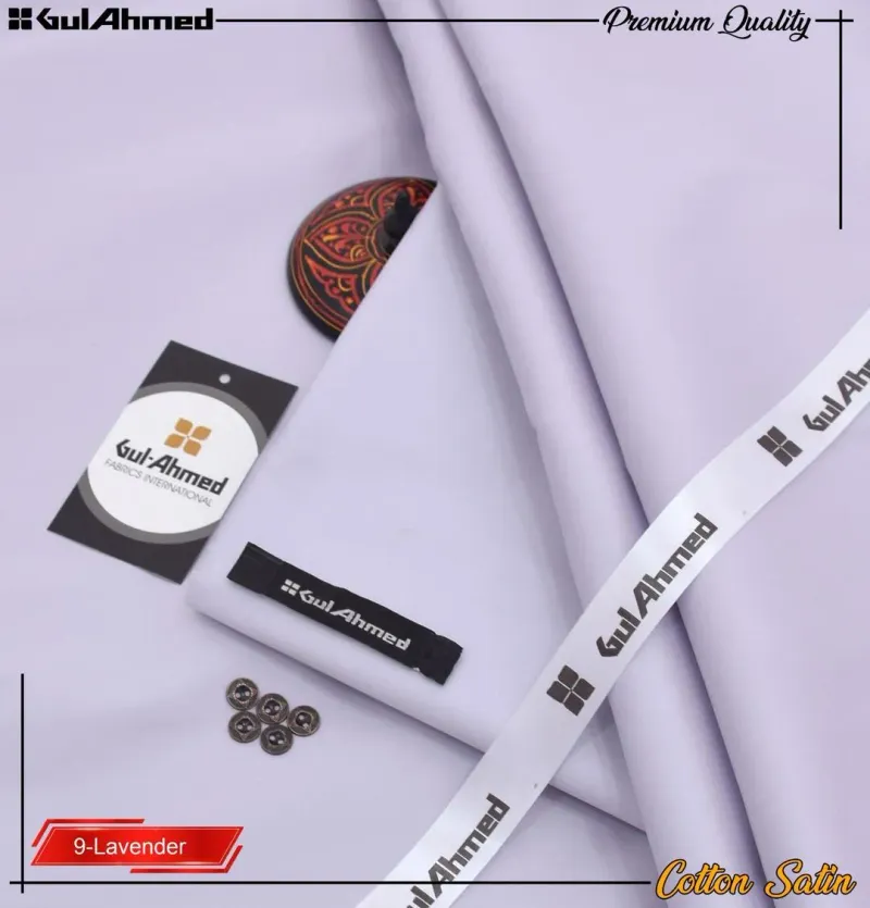 Lavender Cotton Satin Men Suit Premium Quality Daily Wear