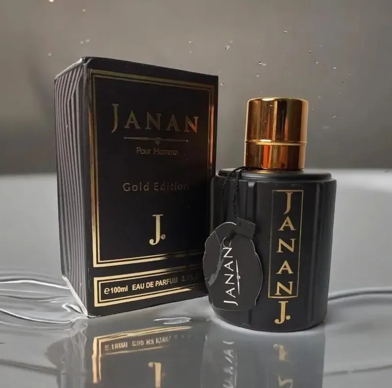 Janan Gold Edition Perfume for Men 100ml Black - Image 3