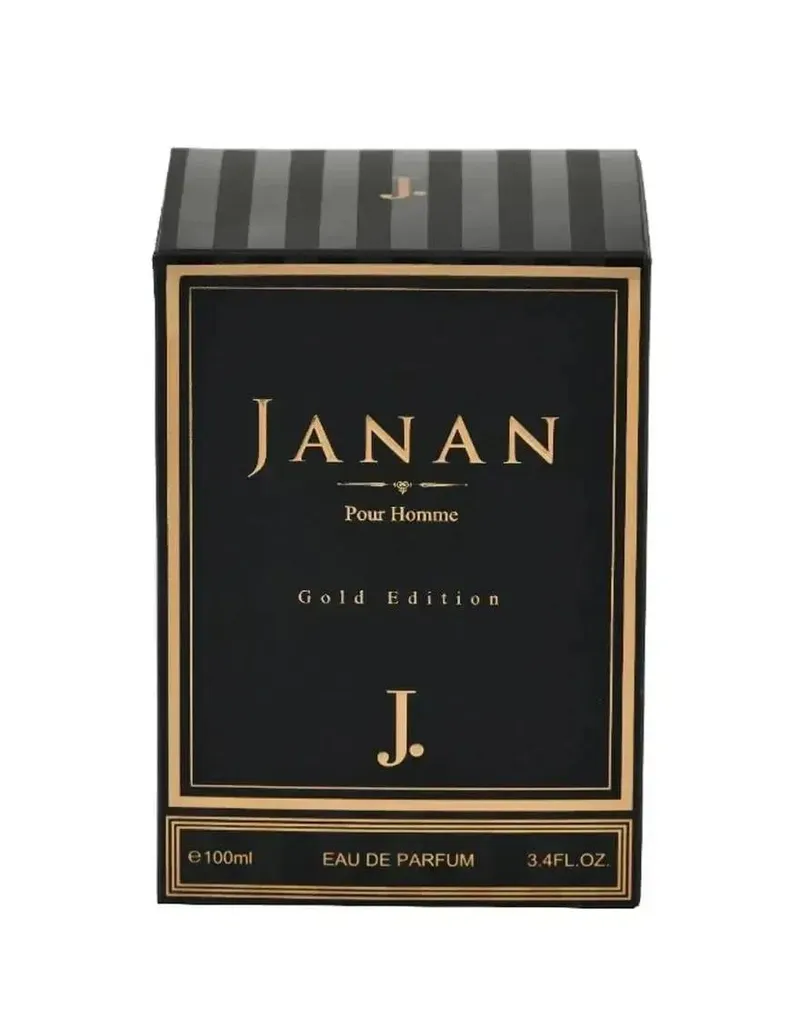Janan Gold Edition Perfume for Men 100ml Black - Image 4