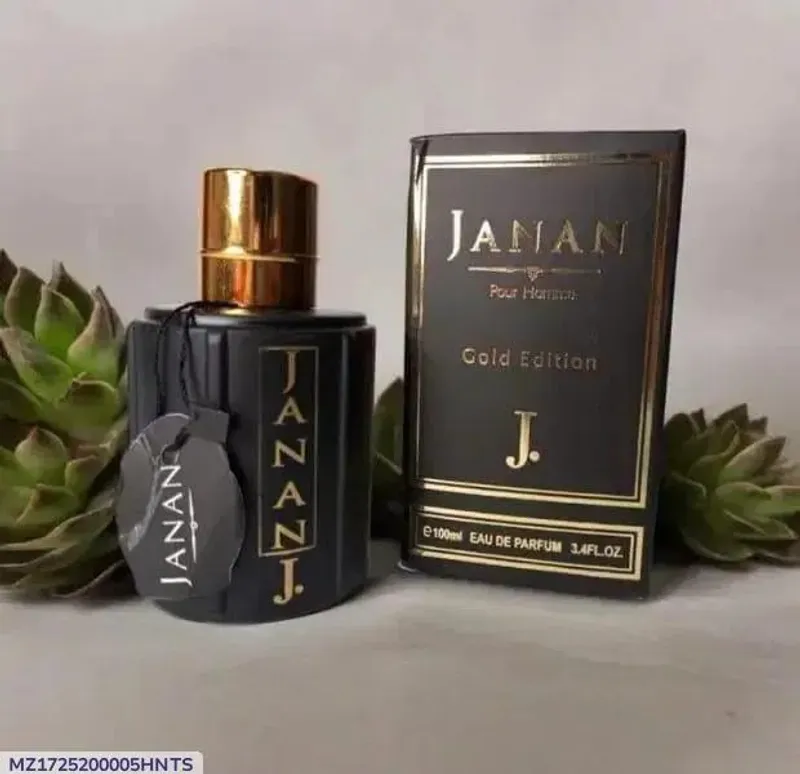 Janan Gold Edition Perfume for Men 100ml Black - Image 5