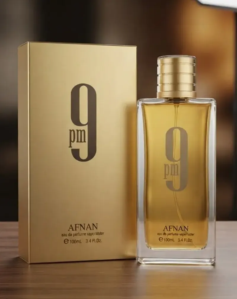 Afnan 9 PM Gold Edition Eau de Parfum for Men - 100ml