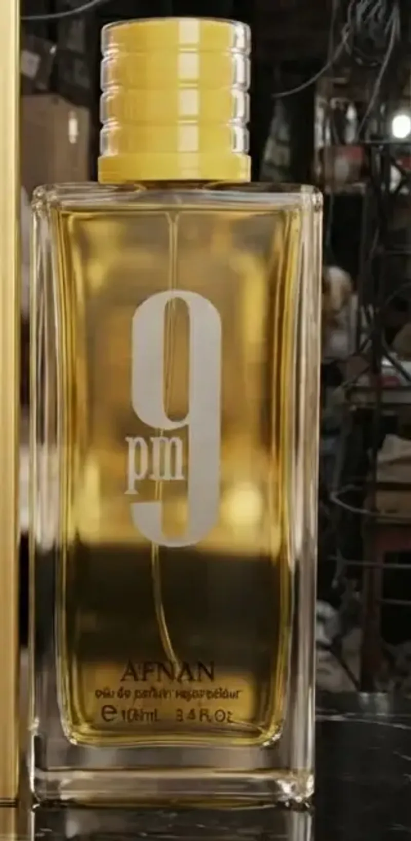 Afnan 9 PM Gold Edition Eau de Parfum for Men - 100ml - Image 3