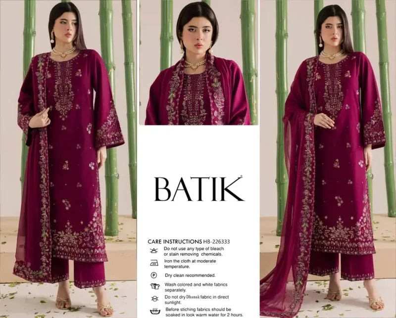 3 Pcs high demand winter collection Women's Unstitched full heavy Embroidered Suit