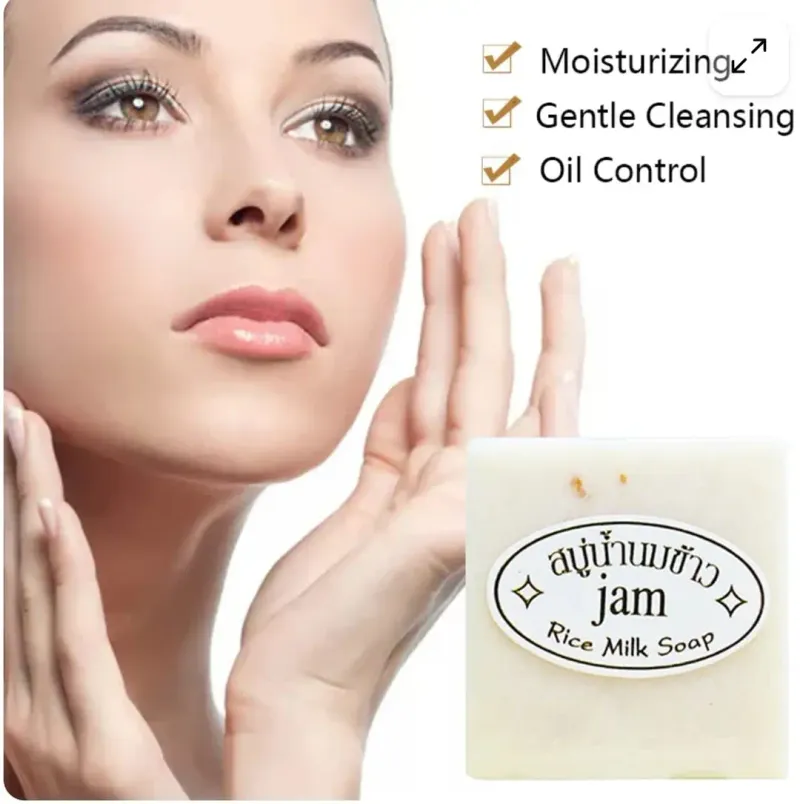 Huxiabeauty Rice Milk Soap - Image 2