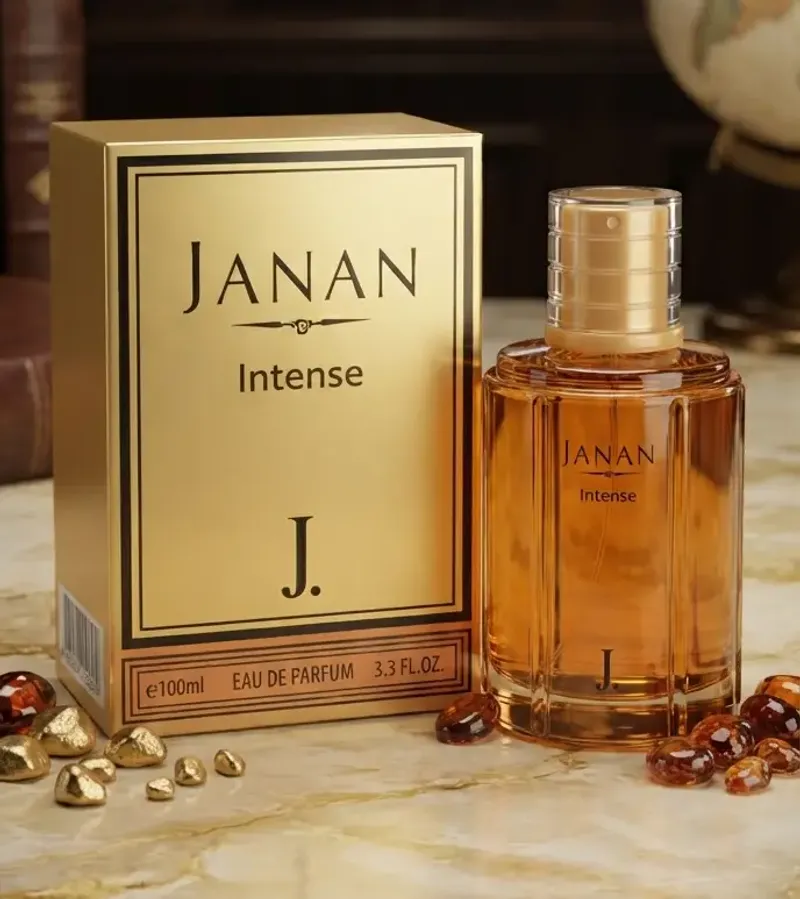 J. Janan Intense EDP 100ml - Citrus Musky Perfume for Men - Image 2