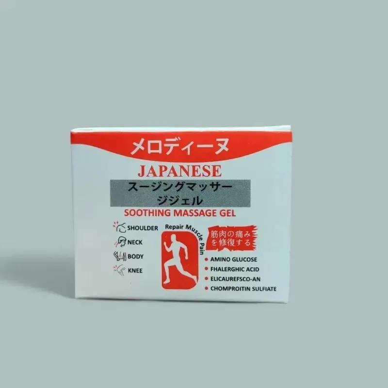 Melodine Japanese Soothing Massage Cream 30ml Ivory Gold Jar - Image 3